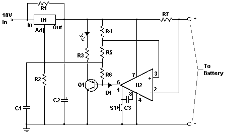 Car Battery Charger( مدار شارژر باطری اتومبیل)